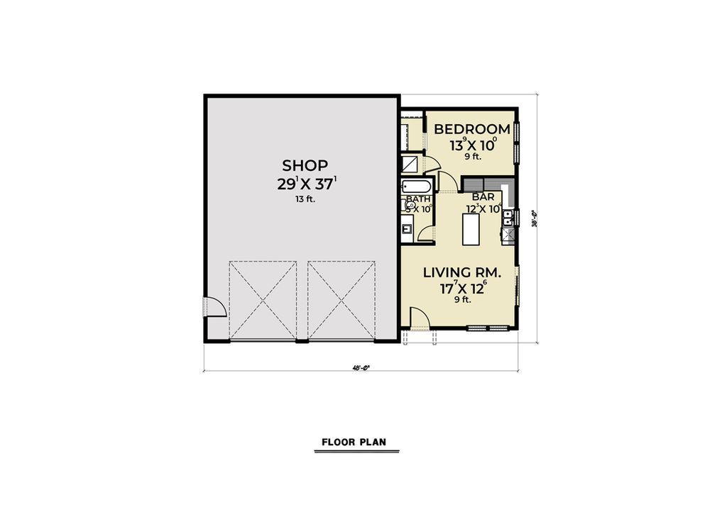 Example floor plan