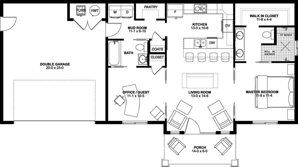 Example floor plan